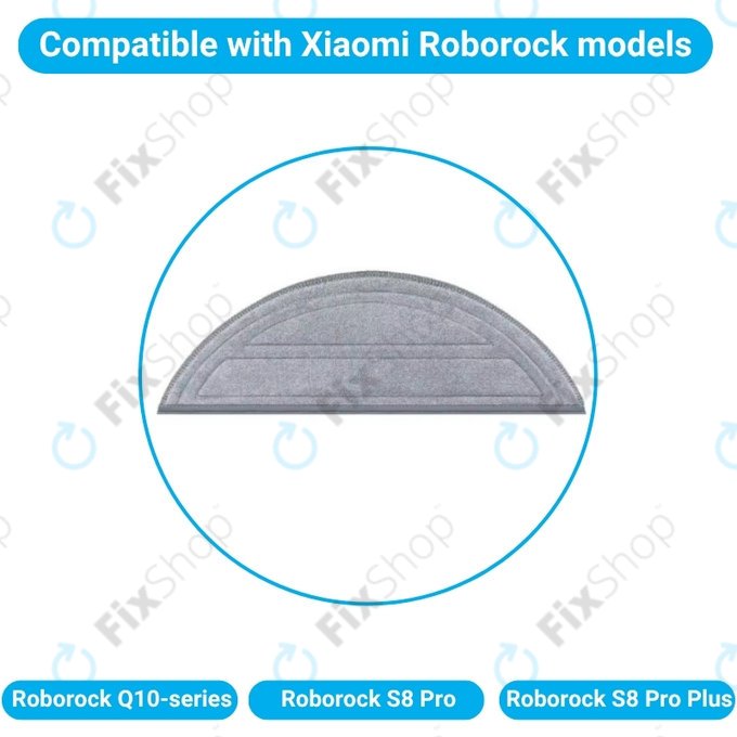Πανί σφουγγαρίστρας, 2 τεμ. για Xiaomi Roborock Q10-series, S8 Pro, S8 Pro Plus