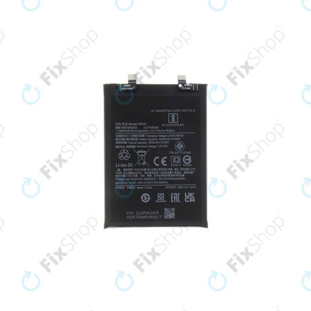 Μπαταρία για Xiaomi Redmi Note 12 Pro 5G, BP4K, 5000mAh