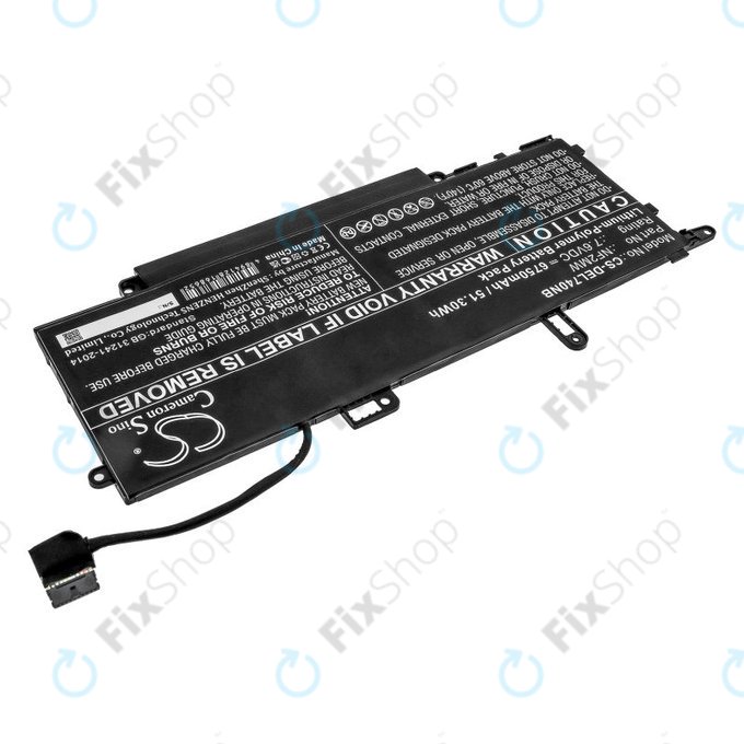 Μπαταρία για Dell Latitude 7310 2-in-1, 7400 2-in-1, 6750mAh, Li-Pol, 7.6V, NF2MW, HQ