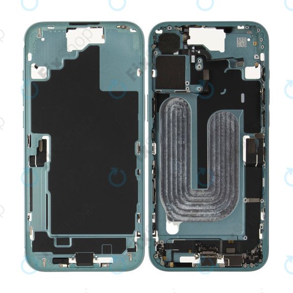 Μεσαίο πλαίσιο με μπαταρία για iPhone 16 Plus | Green | ZD076-00688 | Genuine Apple