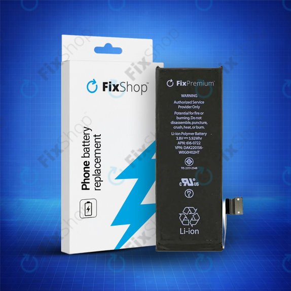 Μπαταρία για iPhone 5S, 1560mAh, FixPremium