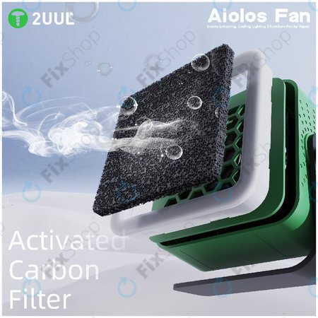 Απορροφητήρας καπνού και ανεμιστήρας ψύξης με φωτισμό LED, 2UUL DA98