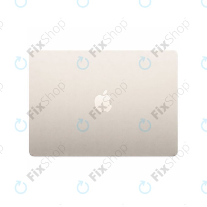 Οθόνη LCD για MacBook Air 15", A3241 (2025), με μπροστινό γυαλί και κάλυμμα, Starlight, 661-50130, Genuine Apple