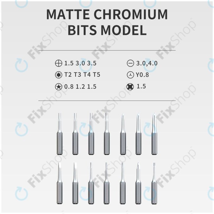 Έξυπνο Ηλεκτρικό Κατσαβίδι Ακριβείας 16in1 για Jakemy JM-Y06