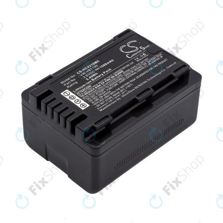 Μπαταρία για Panasonic HC-V210, 1500mAh, Li-Ion, 3.6V, VW-VBT190, HQ
