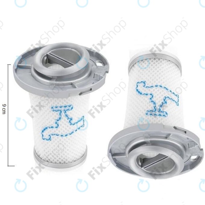 Φίλτρο σκόνης ZR009006, 2 τεμ. για Rowenta X-Force, X-Pert, X-Combo