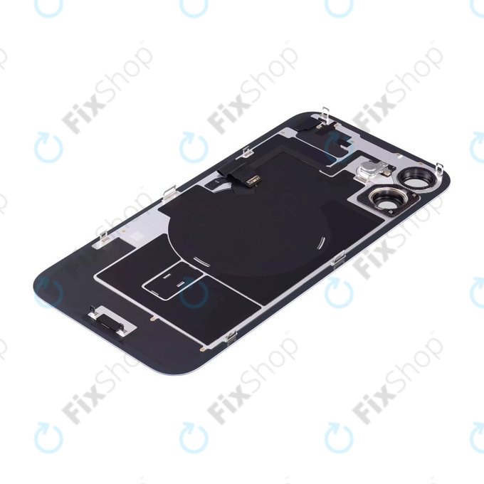 Πίσω Κάλυμμα Γυαλί + Φακός Κάμερας + Μεταλλική Πλάκα + Μαγνήτες Magsafe για iPhone 16 | Ultramarine