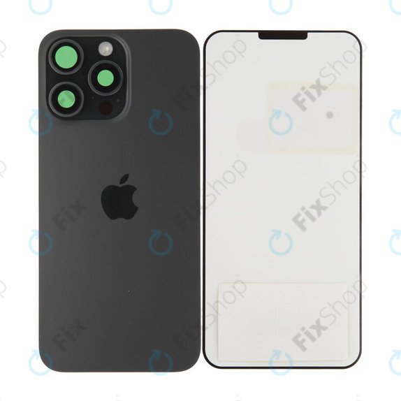 Πίσω Κάλυμμα Γυαλί για iPhone 15 Pro Max | Black Titanium | 661-36907 | Genuine Apple