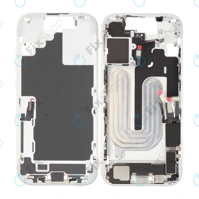 Μεσαίο πλαίσιο με μπαταρία για iPhone 17 | White | ZD076-00749 | Genuine Apple