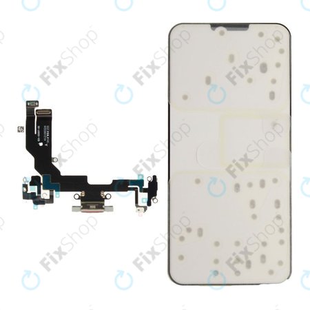 Επαφές Φόρτισης + Καλώδιο Flex για iPhone 16e | White | 923-12010 | Genuine Apple