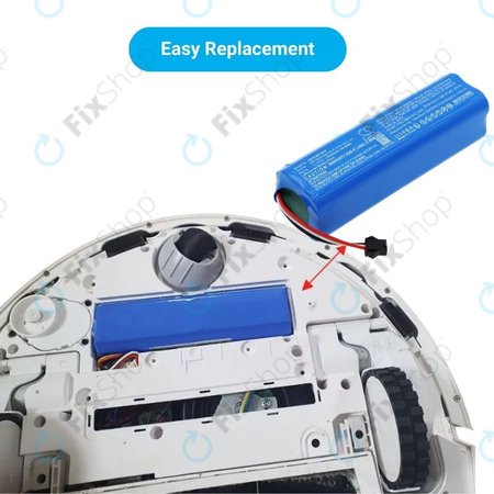 Μπαταρία για Xiaomi EVA, EVE Plus, Viomi S9, Lenovo T1 Pro, Lydsto R1, R1 Pro, S1, S1 Pro, NR18650 M26-4S2P, SUN-INTE-181, H18650CH-4S2P, 14.4V, 6700mAh, HQ