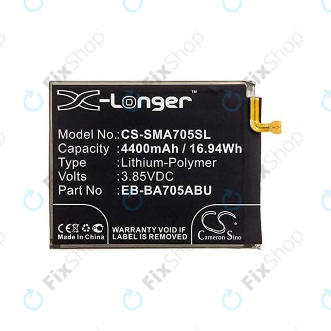 Μπαταρία για Samsung A70 A705F, EB-BA705ABE, 4400mAh, HQ