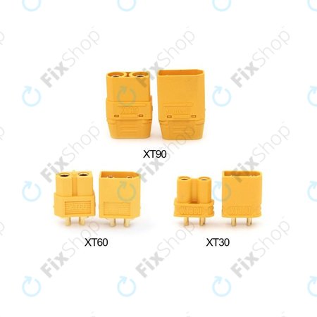 Σύνδεσμοι Μπαταρίας (XT30U + XT60 + XT90) για Amass