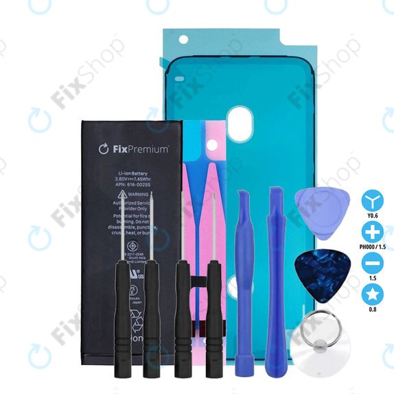 Μπαταρία για iPhone 7, 1960mAh, Κόλλα (Adhesive), Εργαλεία, FixPremium