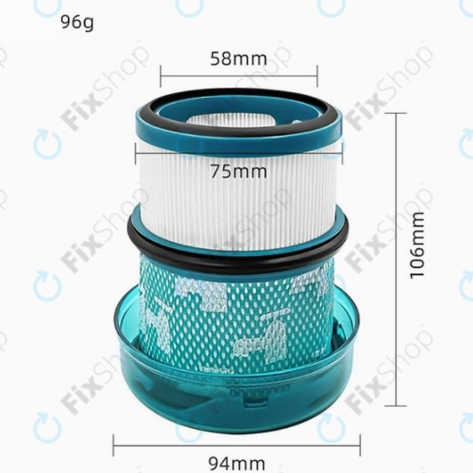 Φίλτρο HEPA, 2 τεμ. για Dyson V16
