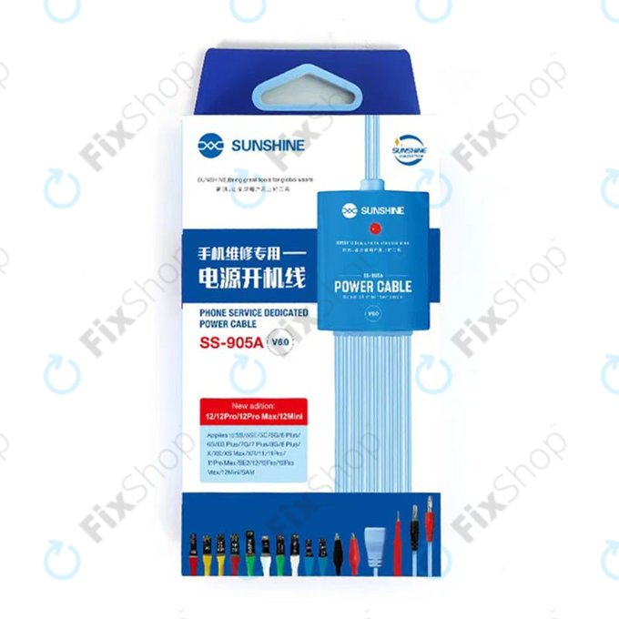 Σετ Καλωδίων Τροφοδοσίας Sunshine SS-905A | iPhone 5S - 12 Pro Max | Samsung