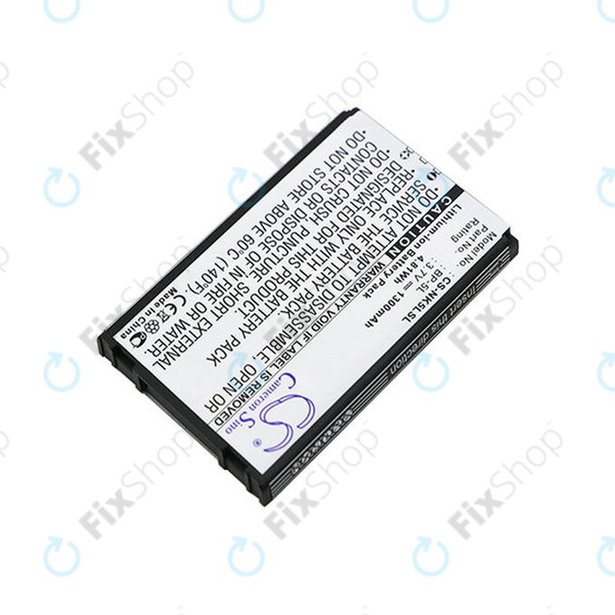Μπαταρία για Nokia 7710, 9500, E61, E62, N92, N800, 1300mAh, Li-Ion, 3.7V, BP-5L, HQ