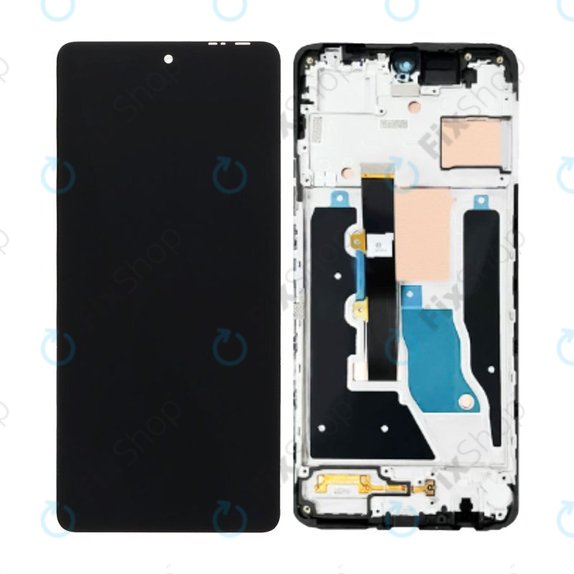 Συγκρότημα οθόνης για Infinix Note 30 Pro, Magic Black, Aftermarket