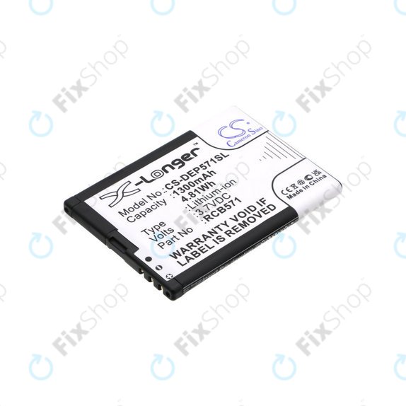 Μπαταρία για CPA Halo 11, 1300mAh, Li-Ion, 3.7 V, RCB571, HQ