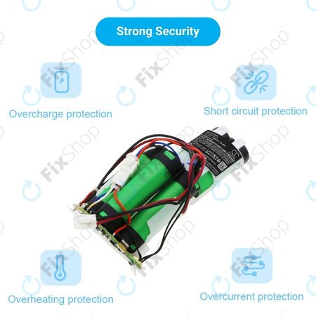 Μπαταρία για Philips PowerPro Duo FC6163, FC6164, FC6167, FC6168, FC6169, FC6171, PowerPro Aqua FC6404, FC6405, Daily Duo FC6161, 69-2008-009-223, 18V, 2000mAh, HQ