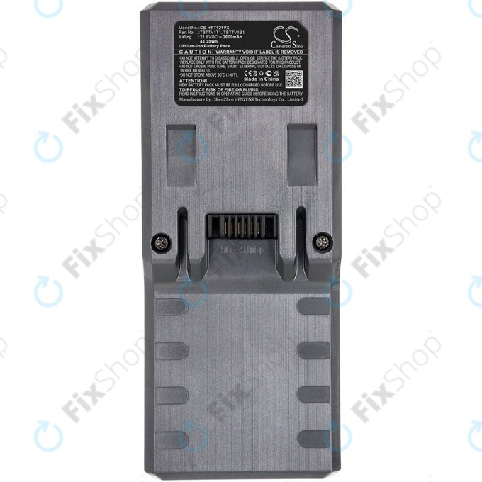 Beko VRT 8282 BV, ZB1852, Hoover FD-series - Μπαταρία TBTTV1T1, TBTTV1B1 Li-Ion 21.6V 2000mAh HQ