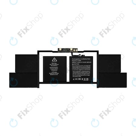 Μπαταρία για MacBook Pro 15", Τέλη 2016 – Μέσα 2017, A1707, A1820, 6667mAh, FixPremium