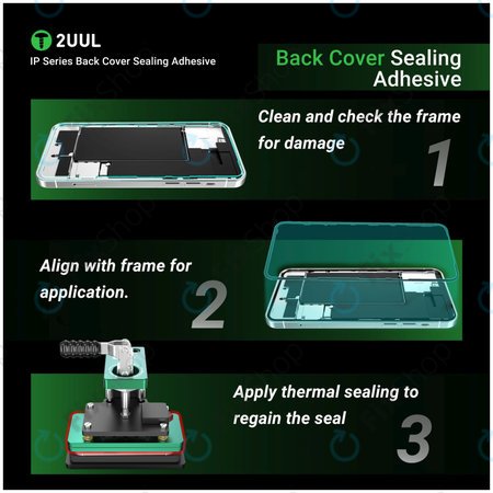 Ταινία Συγκόλλησης Στεγανοποίησης Πίσω Γυαλιού για iPhone 15 Pro Max, 2UUL BA15PM