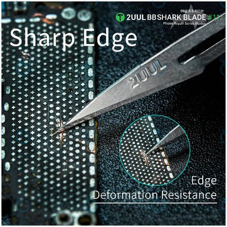 Λεπίδες νυστεριού Shark No.11, BB, 2UUL DA18, 100τμχ/κουτί