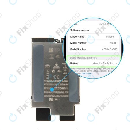 Battery για iPhone 17 Air | 3149mAh | 661-55235 | Genuine Apple