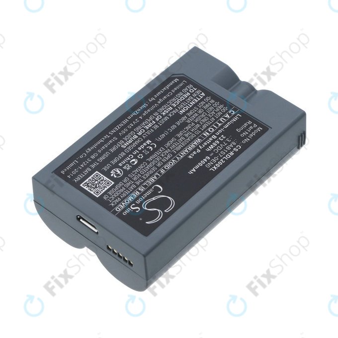 Μπαταρία για Ring Video Doorbell 2, 3, 4, 6400mAh, Li-Ion, 3.7V, 8AB1S7-0EN0, HQ