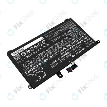 Μπαταρία για Lenovo ThinkPad P51s, P52s, T570, T580, 2050mAh, Li-Pol, 15.28V, 00UR891, HQ