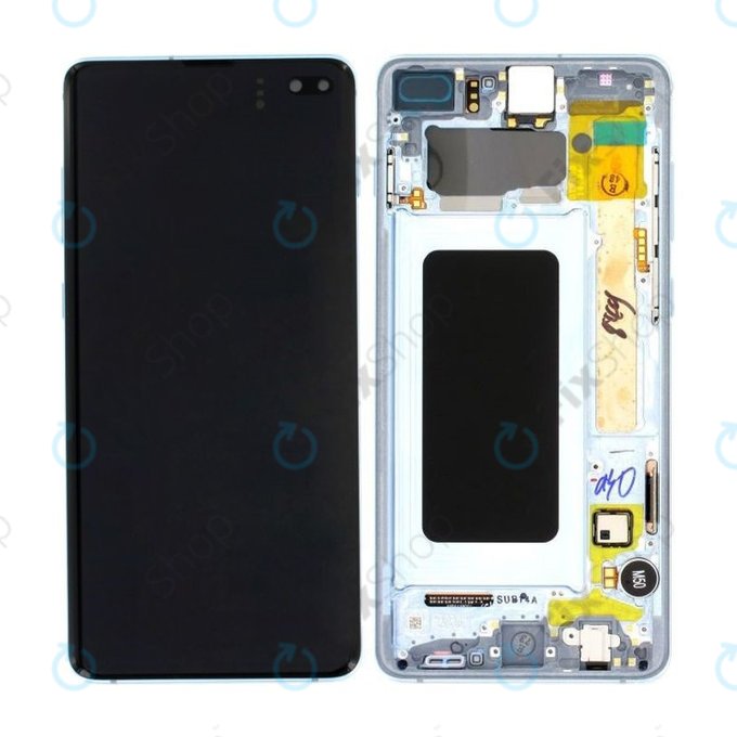 LCD Display Assembly για Samsung S10 Plus | G975F | GH82-18849C | GH82-18834C | Prism Blue | Service Pack