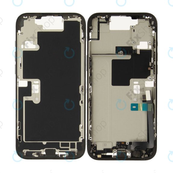 Μεσαίο πλαίσιο με μπαταρία για iPhone 16 Pro Max | Black Titanium | ZD076-00693 | Genuine Apple