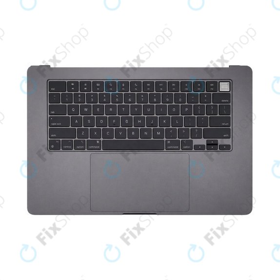 Άνω πλαίσιο πληκτρολογίου για MacBook Air 15", A3114 (2023), με πληκτρολόγιο US και μπαταρία, Space Gray, 661-34895, Genuine Apple