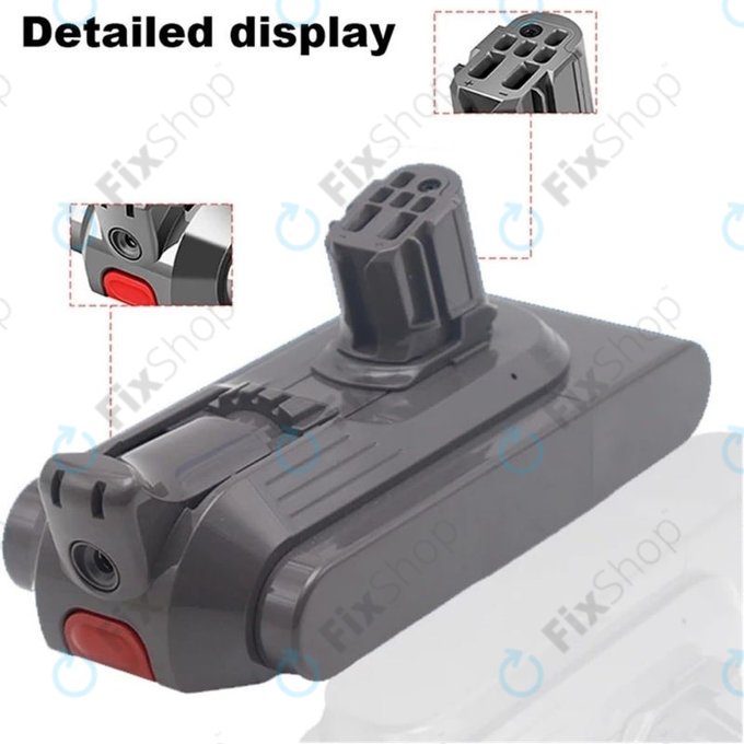 Μπαταρία για Dyson V12, SV30, 394167-1, 386706-85, 965470-01, 25.2V, 2500mAh, HQ