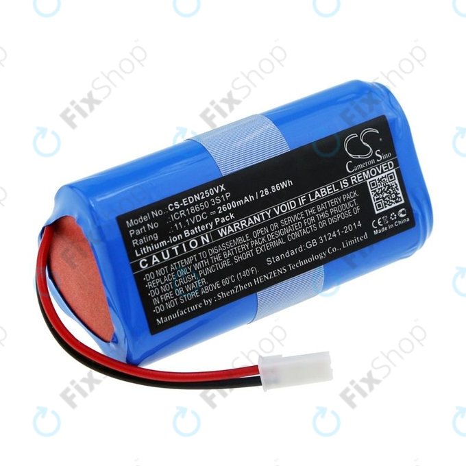 Μπαταρία για Ecovacs CEN250, V700, ICR18650 3S1P, 11.1V, 2600mAh, HQ