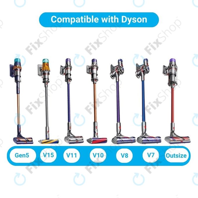 Κεφαλή Δαπέδου για Dyson V-series | Outsize