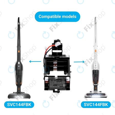 Μπαταρία για Gorenje SVC-series, 577276, 14.4V, 3000mAh, HQ