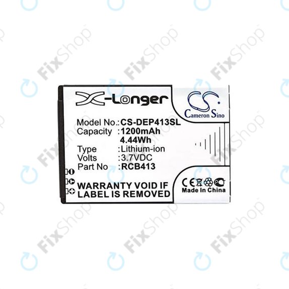 Μπαταρία για Doro Primo 406, RCB413, 1200mAh, HQ