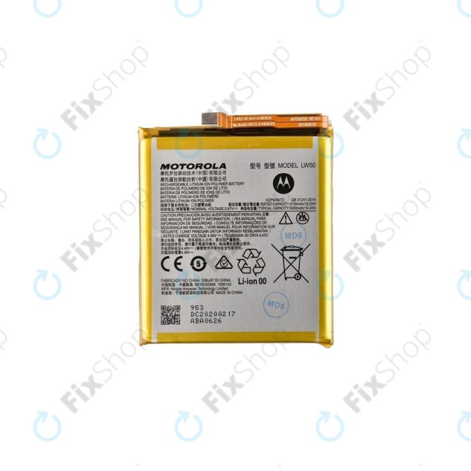 Μπαταρία για Motorola Edge Plus, LW50, SB18C62948, 5000mAh, Service Pack