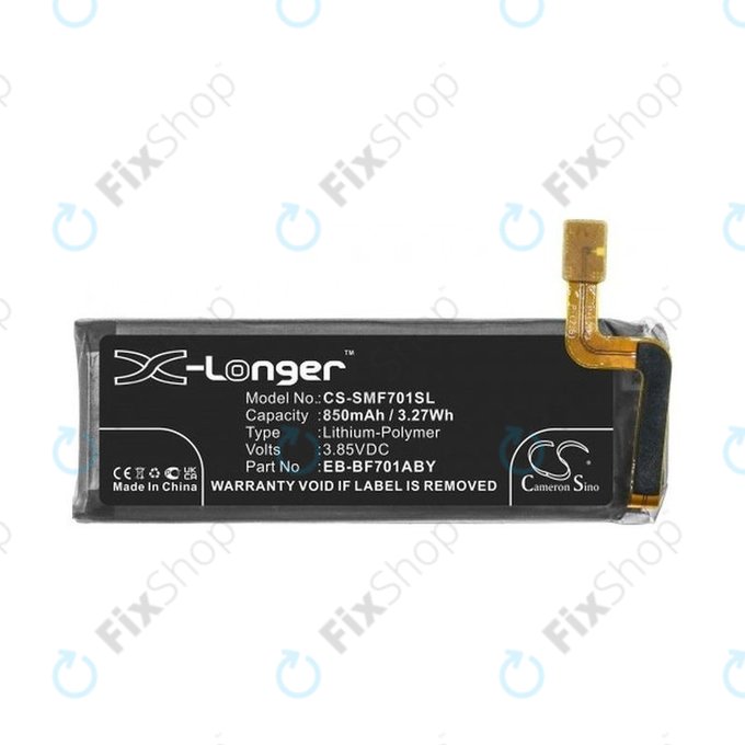 Μπαταρία για Samsung Z Flip F700N, EB-BF701ABY, 850mAh, HQ