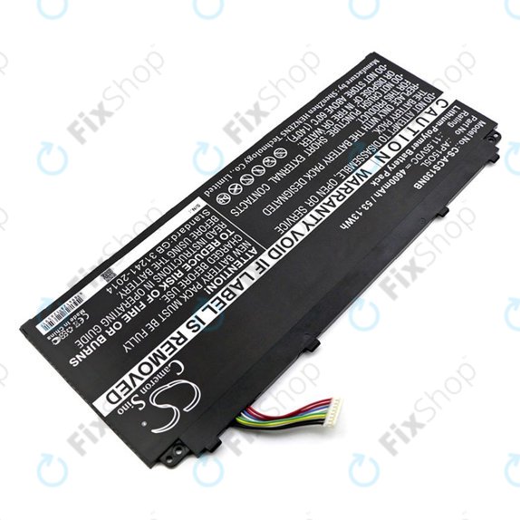 Μπαταρία για Acer Aspire S13, Chromebook R13, 4600mAh, Li-Pol, 11.55V, AP15O3K, HQ