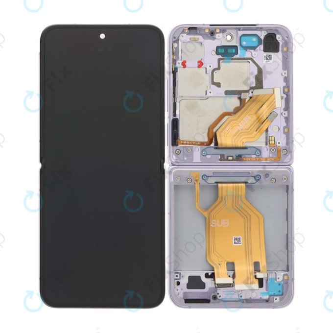 LCD Display Assembly για Xiaomi Mix Flip 2405CPX3DC | Μωβ, Purple