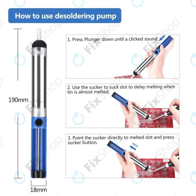 Αναρροφητήρας Κασσίτερου (Αποκολλητική Αντλία)