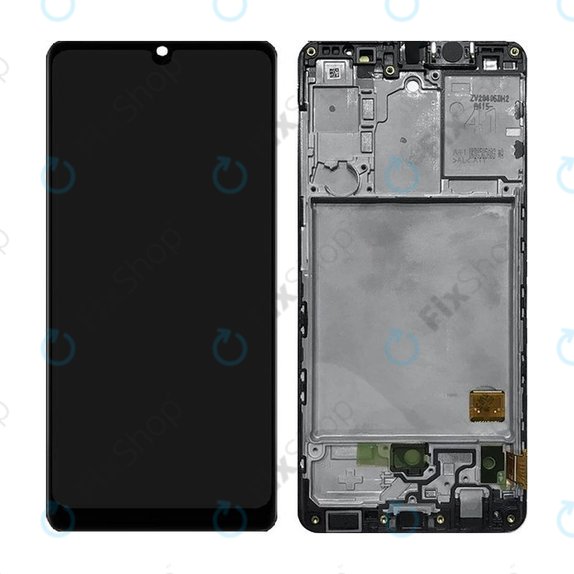 Συγκρότημα οθόνης για Samsung A41, A415F, Prism Crush Black, Aftermarket