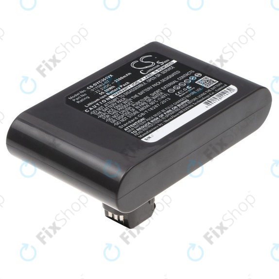 Μπαταρία για Dyson DC-series, 967813-03, 22.2V, 2500mAh, HQ