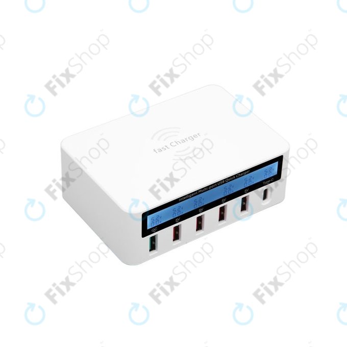 WLX-818F Σταθμός φόρτισης σέρβις με USB 3.0 και USB-C