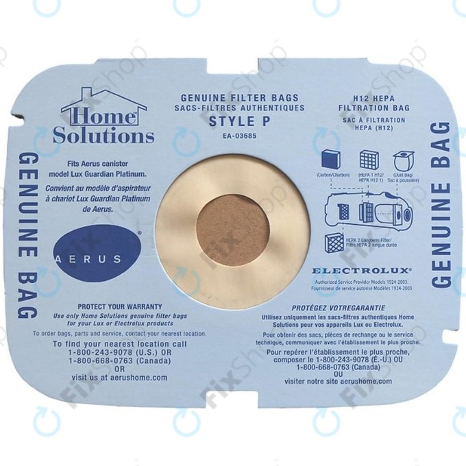 Σακούλα Σκόνης για Electrolux | Aerus (Style-P)