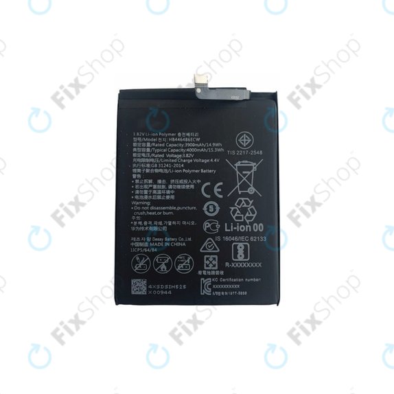 Μπαταρία για Huawei P Smart Z, Honor 9X, P20 Lite (2019), HB446486ECW, 4000mAh