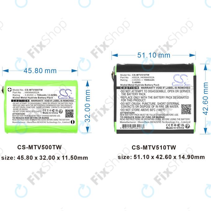 Μπαταρία για Motorola Talkabout T280, T200, T82, T82 Extreme, 700mAh, Ni-MH, 3.6V, HKNN4002A, HQ